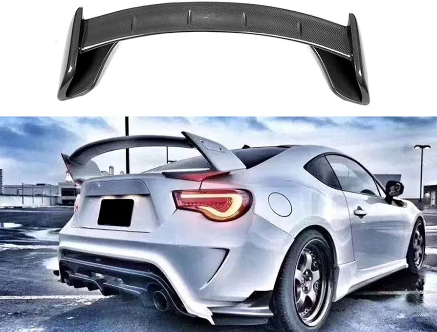 WXXBAZY Alerón Trasero del Coche, para Toyota GT86 Subaru BRZ 2013-2017 2018 2019, De Techo Spoiler Cola ala Decoración, Accesorios para automóviles