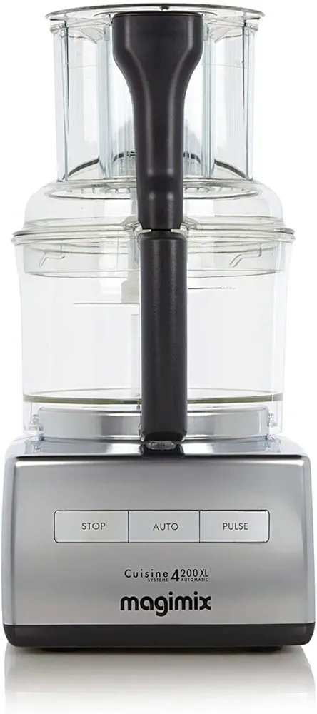 Magimix 4200 XL 950W 3L Cromo - Robot de cocina (3 L, Cromo, 1 L, 850 L, 950 W)