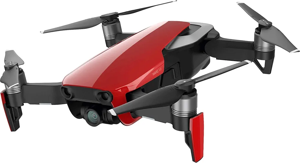 DJI Mavic Air - Dron con cámara para Grabar Videos 4K a 100 MB/s y Fotos HDR, 8 GB de Almacenamiento intero - Rojo