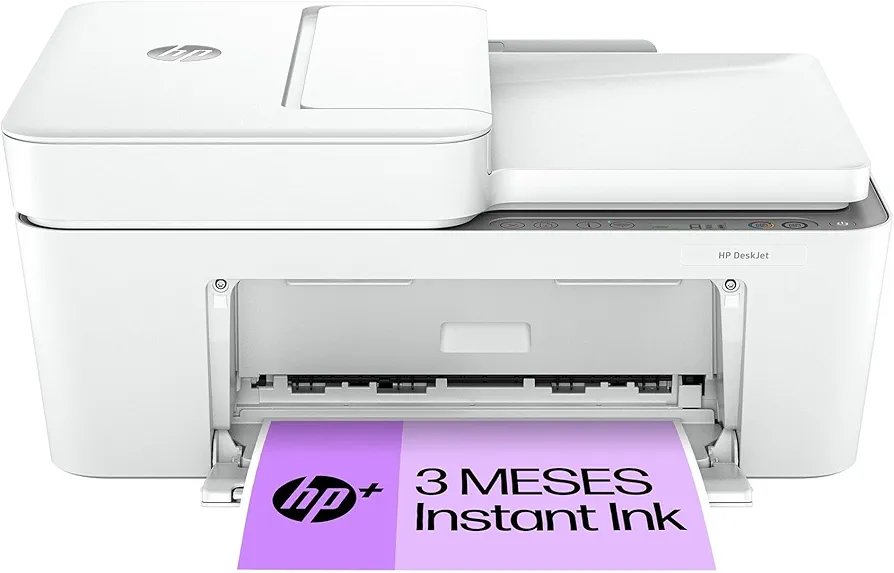 Impresora Multifunción HP DeskJet 4220e -3 meses de impresión Instant Ink con HP+ (Fotocopia, Escaneo, Impresión Dúplex, Wifi)