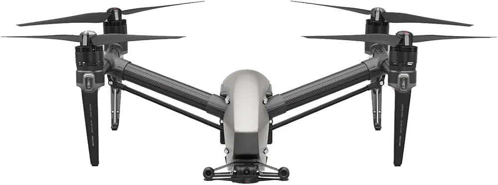 DJI Inspire 2 Drone para uso cinematografico, sin cámara, Negro/Plata