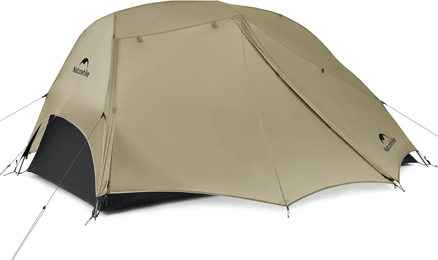 Naturehike Star River UL Tienda de Campaña Compacta 2 Personas Ultraligera Tienda de Campaña de Doble Capa Impermeable a Prueba de Lluvia para Senderismo al Aire Libre Festivales