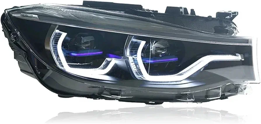 Compatible con faros delanteros LED BMW F34 Serie 3 GT 3GT 2013-2020 F34 Accesorios for automóviles Actualización de automóviles Conjunto de luces delanteras LED Plug and Play