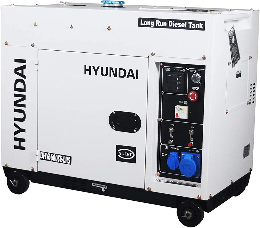 HYUNDAI HY-DHY6600SE Generador Diésel para Instalación Solar