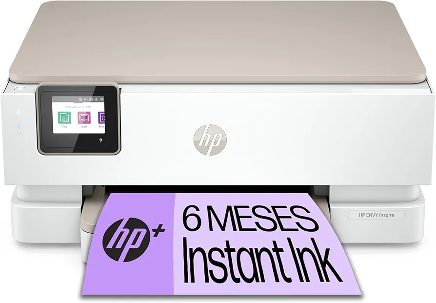 HP Envy Inspire 7220e Impresora Multifunción - 6 meses de impresión Instant Ink con HP+