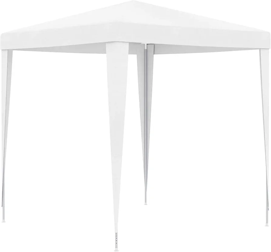 Cenador blanco resistente a los rayos UV para fiestas al aire libre, eventos, bodas, 2 x 2 m