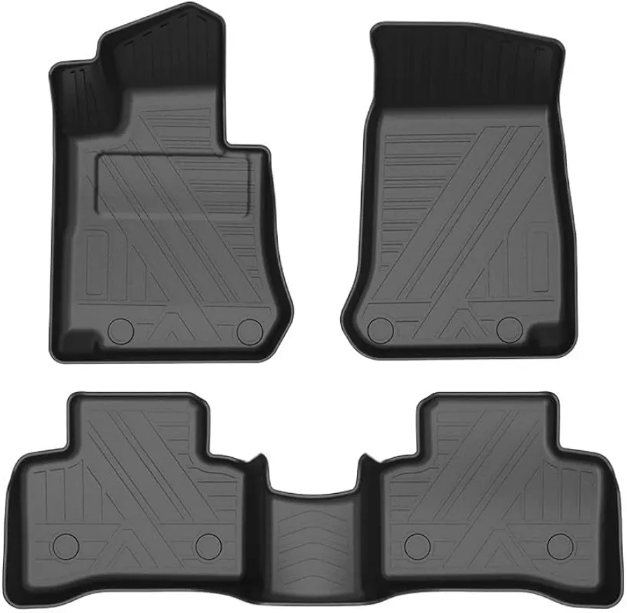 Alfombrillas para Benz para GLC para Coupe para C253 2016-2022 Alfombrillas para Piso Automóvil con Volante A La Izquierda 5 Asientos Accesorios para Automóvil Pies Esterillas