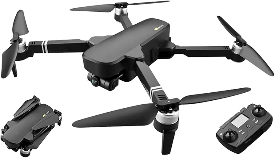 Drone aéreo Ultraligero y Plegable Quadcopter Gimbal de 2 Ejes con cámara 6K con Motor sin escobillas Regreso Inteligente a casa Sígueme 28 Minutos de Tiempo de Vuelo