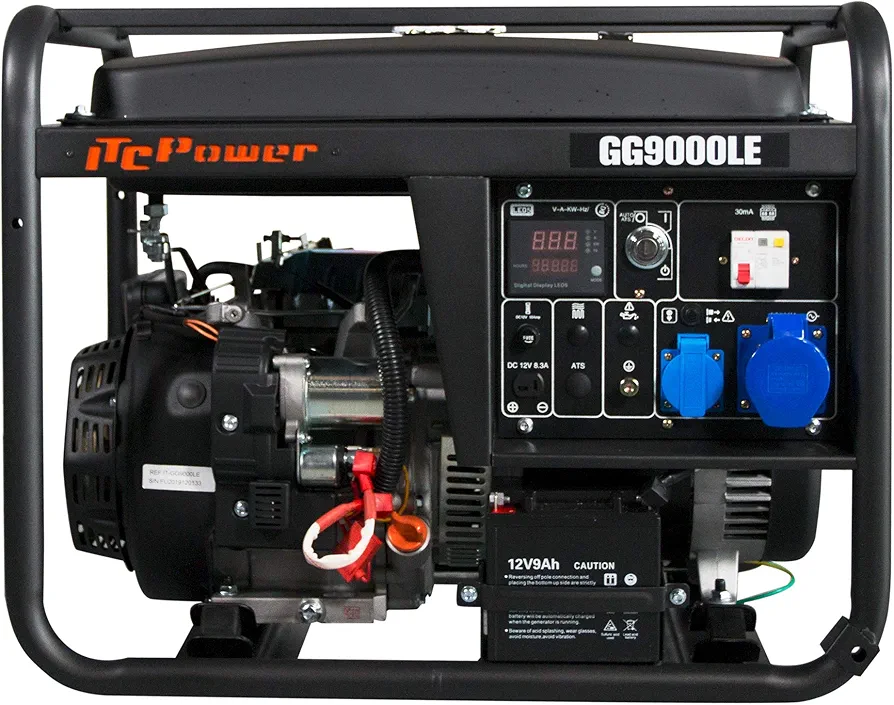 ITCPower GG9000LE Generador Gasolina