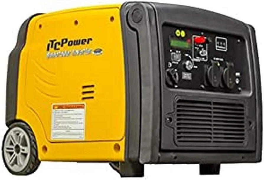 ITCPower, GG35Ei Generador Inverter Gasolina Silencioso, amarillo