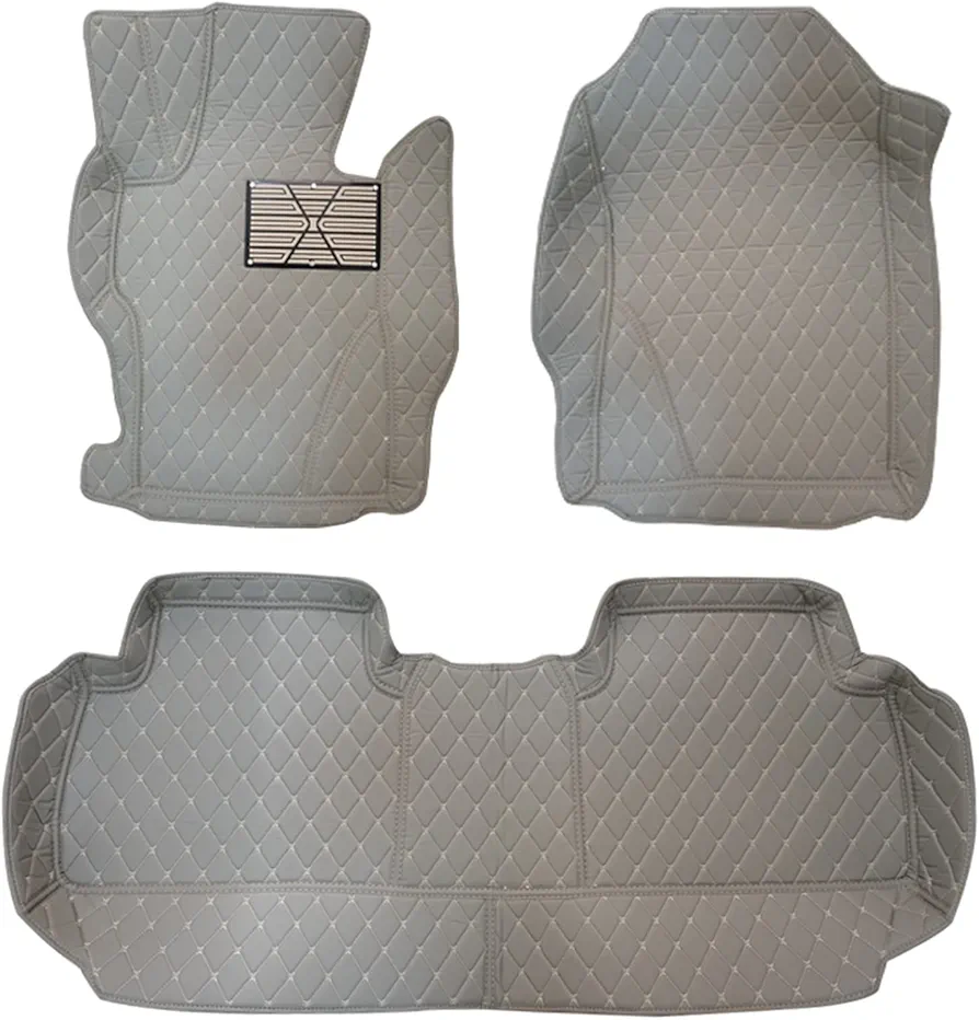 Alfombrillas Antideslizantes Coche para Seat para Ateca para Cupra 2017-2024 Alfombrillas De Accesorios Automóviles Almohadillas Alfombra Pie De Auto Alfombrillas (Color : Gris)