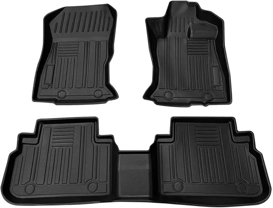 OESUP Mats Piso automóviles Alfombrillas De Suelo para Coche 3D TPE RHD Accesorios para Subaru para Forester SK 2019-2023 Bandeja para Suelo De Coche Alfombrillas Pies Car Alfombrillas Accesorios