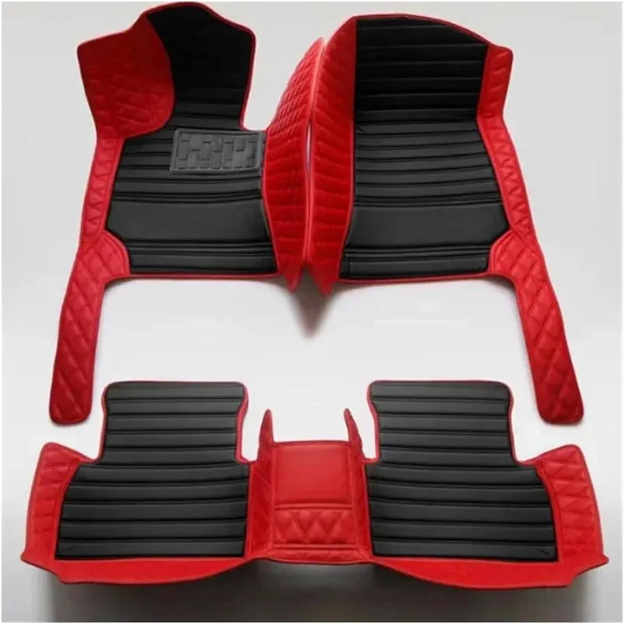 Alfombrillas Coche Para BMW Serie 4 F32 Para Coupe F33 Para Convertible F36 Para Gran Para Coupe 2013-2020 Alfombrillas Cuero 3D Coche Accesorios Automóvil Interior Mats Piso Automóviles(Style 1,F32 2