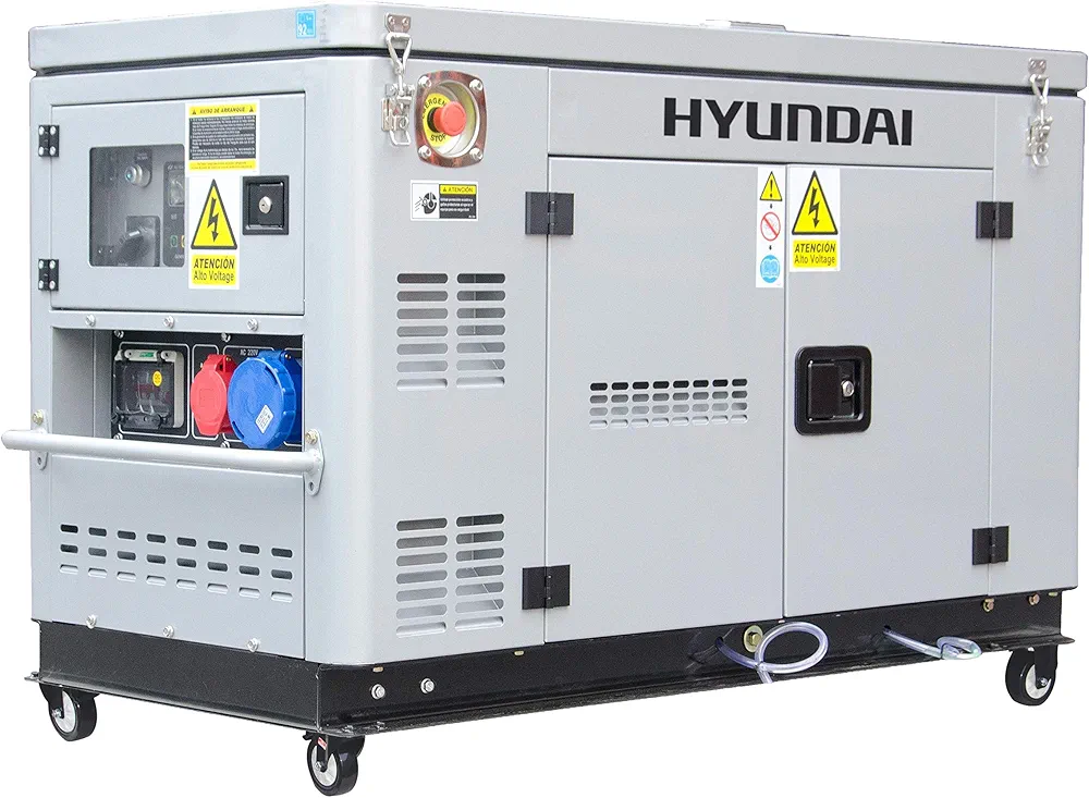 Hyundai HY-DHY12000XSET Generador Diesel FullPower Refrigerado Por Agua