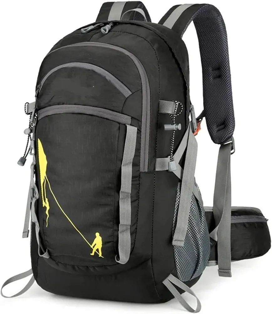 Bolsas de esquí Mochila para Deportes al Aire Libre, Mochila de Gran Capacidad para esquí y montañismo, Bolsa de Viaje para Caminar y Andar en Bicicleta Equipo de esquí(Black)