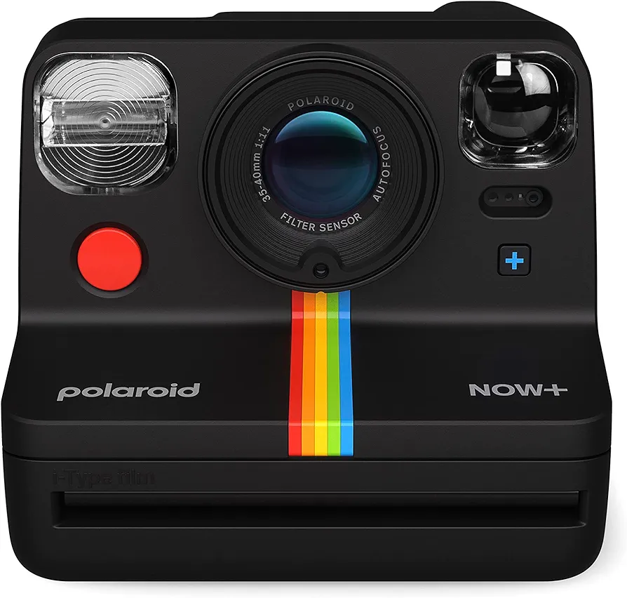 Polaroid Now+ Gen 2 Camara Instantánea, Negro, Sólo cámara