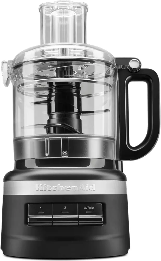 KitchenAid Robot de cocina I Food Pro I Food Processor con 3 velocidades I Negro