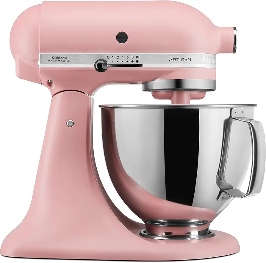 Kitchenaid Artisan 5KSM175PSEDR - Robot de cocina, color rosa