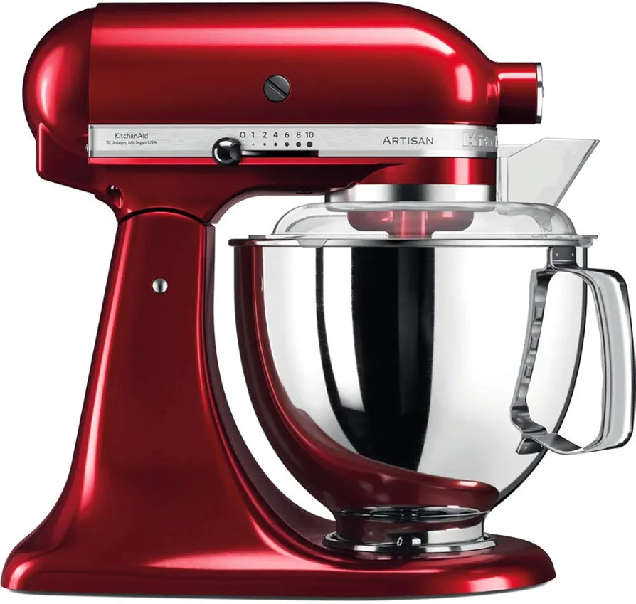 KitchenAid Artisan - Robot de cocina (Rojo, Acero inoxidable, 50/60 Hz)